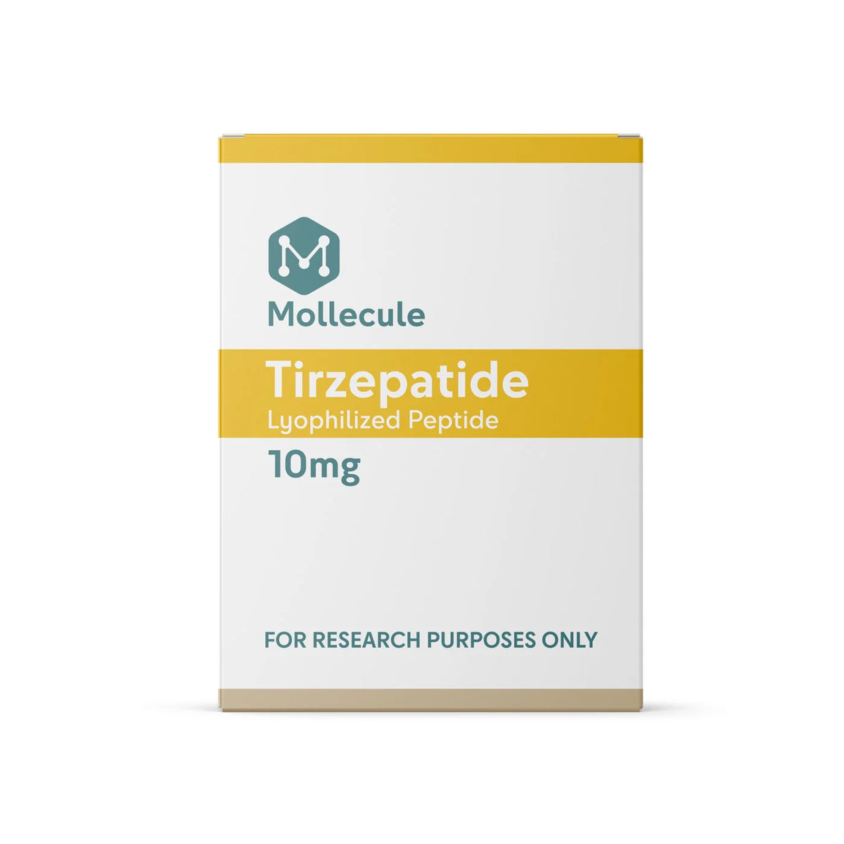 Dual GLP-1/GIP Agonist 5 count oral film strips by Mollecule, for research purposes only.